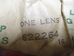 Genuine Lucas D-Lamp Lens Pair, NOS - 522264