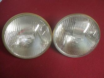 Lucas European Headlamp Pair, Original  head lamp, headlight, head light