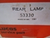 Lucas L549 Rear Lamp Pair, New Old Stock - NOSB L549 Lamp Pr