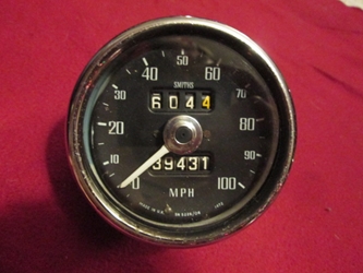 Smiths Speedometer, Austin-Healey Sprite; MG Midget, MGB, 1968-79, Original 