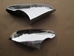 Rear Bumper Guards/Overriders, Triumph TR4, TR250, Original - RM00604