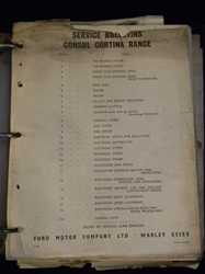 Ford Cortina/Consul Service Bulletins 