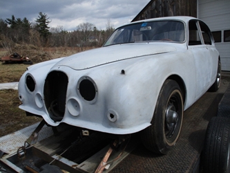 1960 Jaguar Mark 2 Saloon Project Rust Free, Laser Straight! 