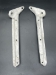 Austin Healey Sprite, MG Midget Windscreen Windshield Post Stanchion Pair, original - Sprite WS Stanchion Pr