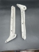Austin Healey Sprite, MG Midget Windscreen Windshield Post Stanchion Pair, original - Sprite WS Stanchion Pr