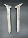 Austin Healey Sprite, MG Midget Windscreen Windshield Post Stanchion Pair, original - Sprite WS Stanchion Pr