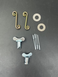 Battery Box Door Dzus Fastener Kit, Jaguar XK140, XK150, #X64Z, New 