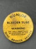 Early Dunlop Brake Bleeder Tin, Original  