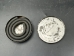 Early Dunlop Brake Bleeder Tin, Original  - Early Dunlop Tin, Original