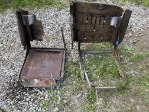 Early Jaguar XK120 Seat Frames for Restoration  