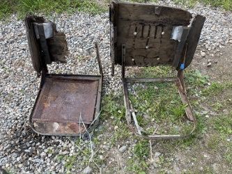 Early Jaguar XK120 Seat Frames for Restoration  