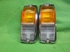 Lucas L677 Front Directional Park Side Lamp Pair, 1968-69 MGB, New 