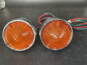Genuine Lucas L539 Amber Directional/Indicator/Sidelamp Pair, New "Indicator lamps" "side lamps" "directional lamps" "parking lamps" "sidelamps" " directional lights" "parking lights"