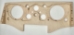 Instrument Panel with Drawer, Jaguar XK120 FHC early, New - XK120 FHC Early Inst Panel with Drawer