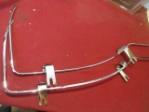 Jaguar XK120 Sidescreen Brackets, Rechromed 