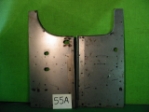 Lower Firewall Repair Pair, XK120 Roadster (OTS), #X55A, New 