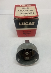 Lucas BPF-base Bulb Adapter, NOS head lamp, headlight, head light