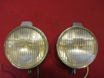 Lucas FT6 Foglamp Pair, Original fog lamp, foglight, fog light