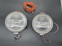 Lucas FT6 Pathfinder Foglamp Pair, New Old Stock fog lamp, foglight, fog light