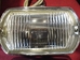 Lucas FT8 Square 8 Foglamp Pair, MG Midget, MGB; Rolls-Royce; Shelby Mustang; Triumph TR6 - Square 8 Used Pr