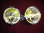 Lucas Fogranger Back-mount Foglamp Pair, Jaguar Mark 2, New fog lamp, foglight, fog light