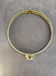 Lucas Headlamp Rim Pair, Jaguar XK120, Excellent Original head lamp, headlight, head light