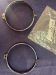 Lucas Headlamp Rim Pair, Jaguar XK120, Excellent Original - XK120 HL Rim Pair, Original