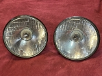 Lucas J700 Headlamp Pair, Jaguar MK I and Early MK II, Original head lamp, headlight, head light