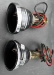 Lucas L461 Red rear lamp pair, new - L461 NOS-clone1