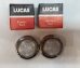 Lucas L488 Flat Glass Lens Pair, NOS - L488 lenses NOS