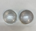 Lucas L488 Flat Glass Lens Pair, NOS - L488 lenses NOS
