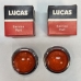 Lucas L488 Flat Glass Lens Pair, NOS - L488 lenses NOS