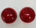 Lucas L488 Flat Glass Lens Pair, NOS - L488 lenses NOS