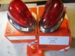 Lucas L549 Rear Lamp Pair, New Old Stock 