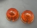 Lucas L639 Amber Lens, Land Rover Series II, NOS - L639 lens