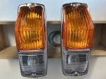 Lucas L677 Front Directional Park Side Lamp Pair, 1968-69 MGB, New 