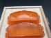 Lucas L838 Amber Lens Pair, MG Midget 1970-74, NOS  - L838 lenses NOS