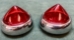Lucas RER 7 Reflector Pair, NOS, Austin-Healey 100/6 - A-H 100/6 Cone Reflectors