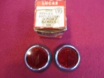 Lucas RER 25 Reflector Pair, NOS 