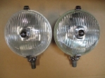Lucas SFT576 Fog Lamp Pair, Excellent Original  driving lamp, driving light, spot lamp