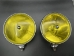Lucas SLR700 Driving/Spotlamp Pair, Excellent Original RARE YELLOW LENSES - SLR700SY