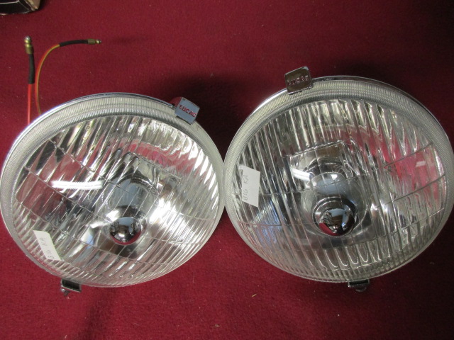 Lucas WFT576 Back-Mount Fog Lamp Pair, Refurbished Original