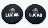 Lucas-style 6-inch Driving/Spot/Foglamp Cover Pair, New  driving lamp, driving light, spotlamp, spot lamp, fog lamp, foglight, fog light