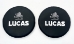 Lucas-style 6-inch Driving/Spot/Foglamp Cover Pair, New  - Lamp cover pair, 6"