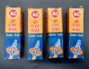 Mint AC 44F Fire Ring British-Made spark plugs, lot of four 