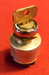 Lucas 47SA 3-Position Ignition Switch, NOS 