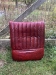 Original Red Jaguar XK150 Seats - Red original 150 seat pair