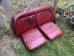 Original Red Jaguar XK150 Seats - Red original 150 seat pair