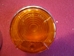 Rare Lucas L632 All Amber Lens & Rim Pair, NOS - NOS L632 A/A lens pair