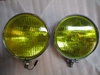 Rare NOS Yellow Lucas SFT700S Foglamp Pair fog lamp, foglight, fog light